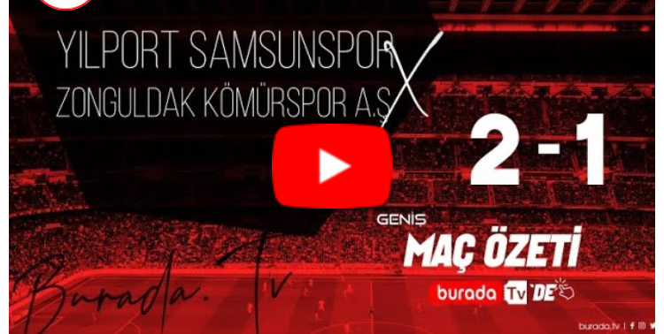 ÖZET | SAMSUNSPOR-ZONGULDAKSPOR - Son Dakika Samsunspor Haber